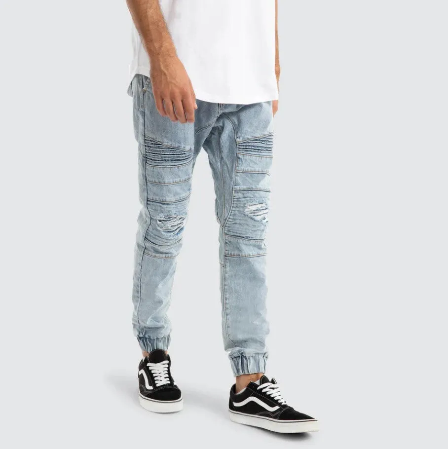 Viper Denim Jogger Portland Blue