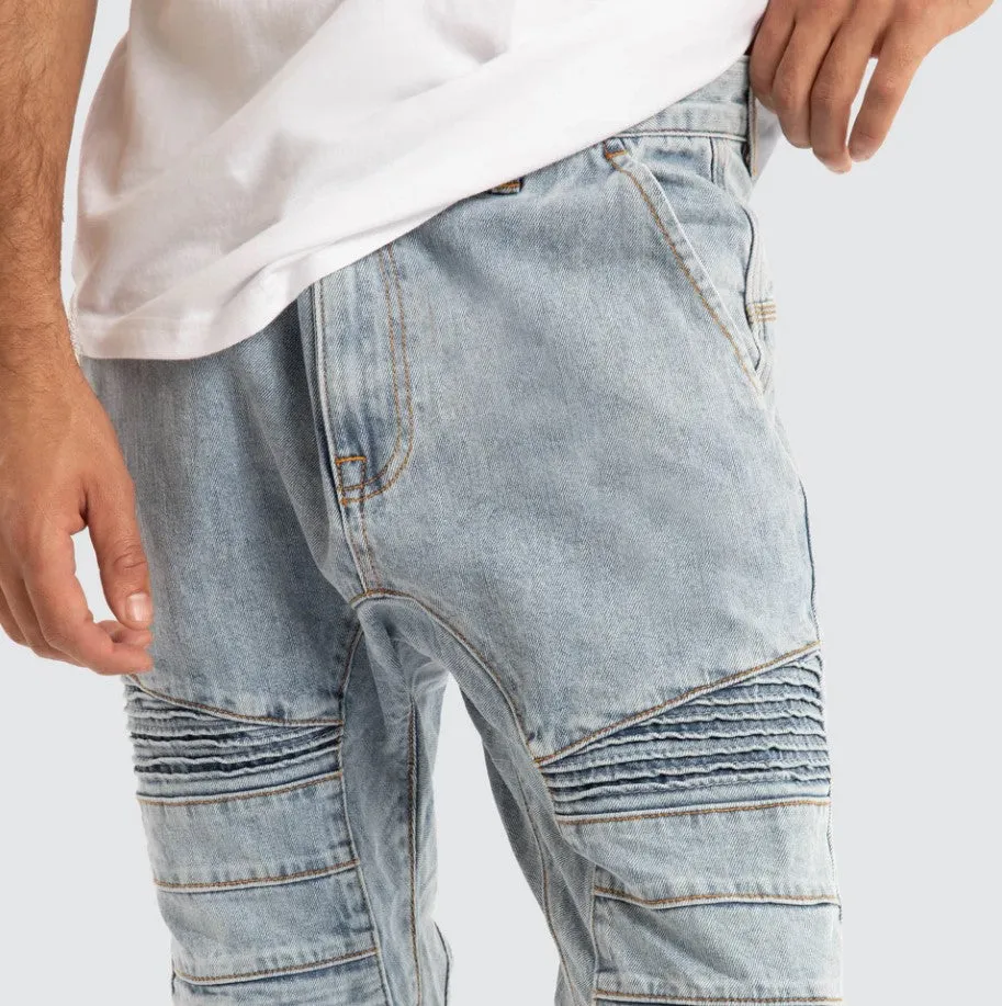 Viper Denim Jogger Portland Blue