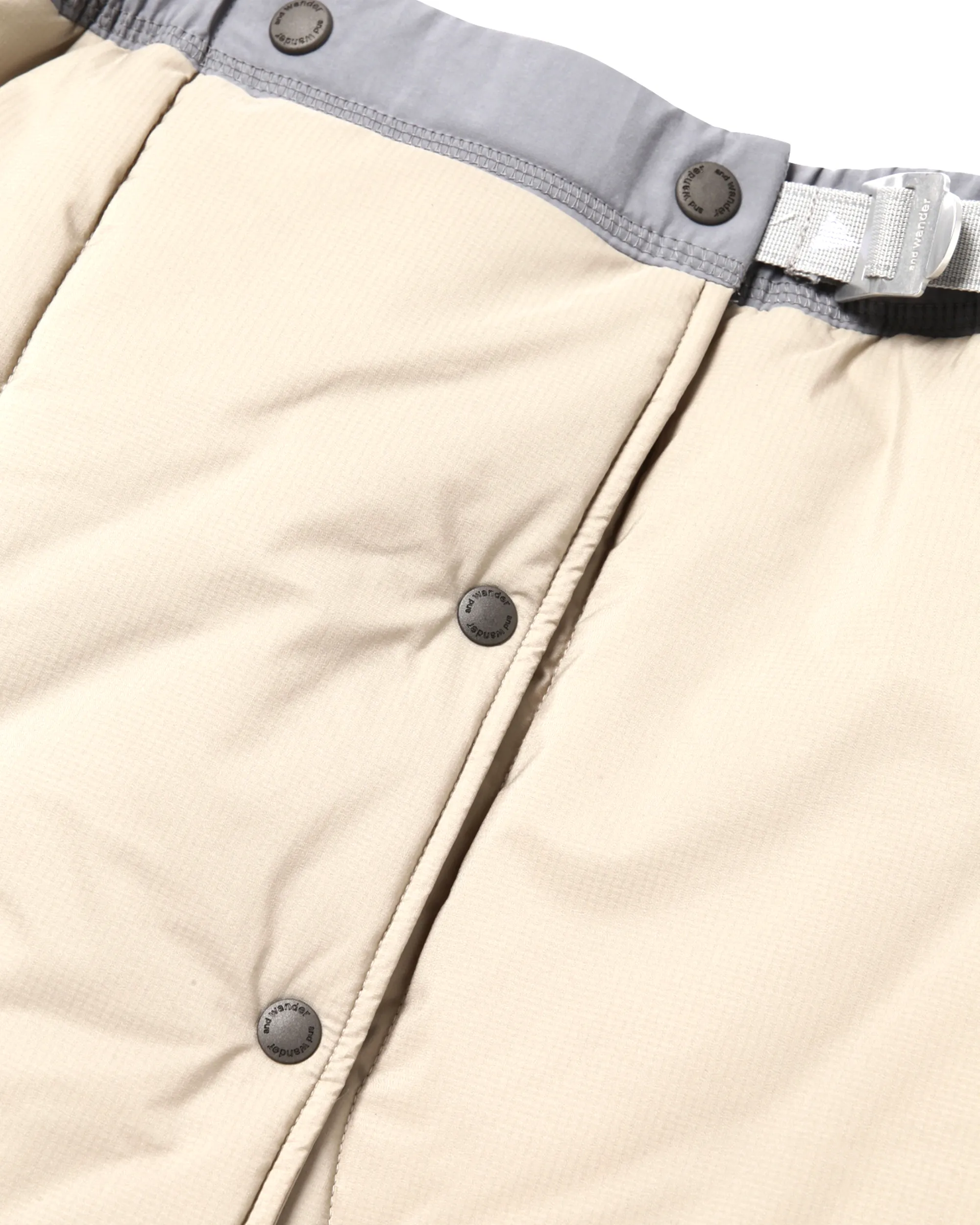 Womens Top Fleece Skirt - Light Beige