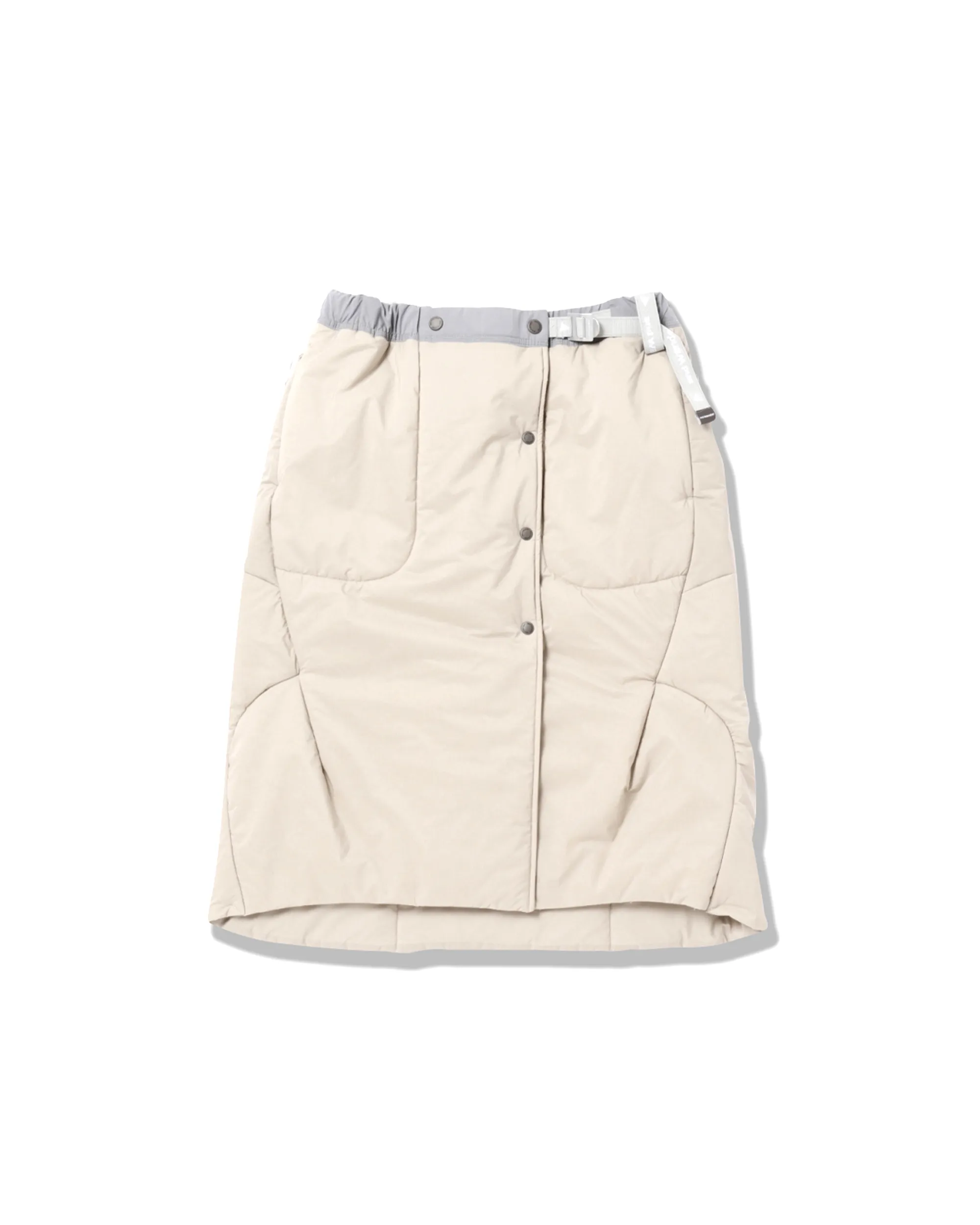 Womens Top Fleece Skirt - Light Beige
